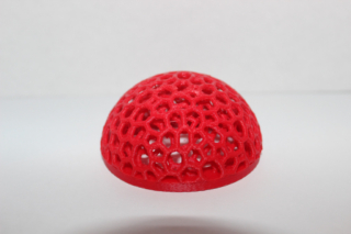 3D printed mushroom cap